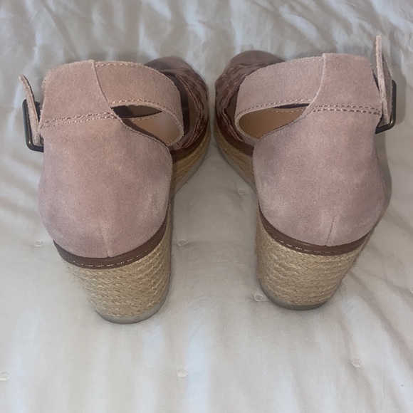 Mauve Espadrille Wedge - Picture 5 of 6